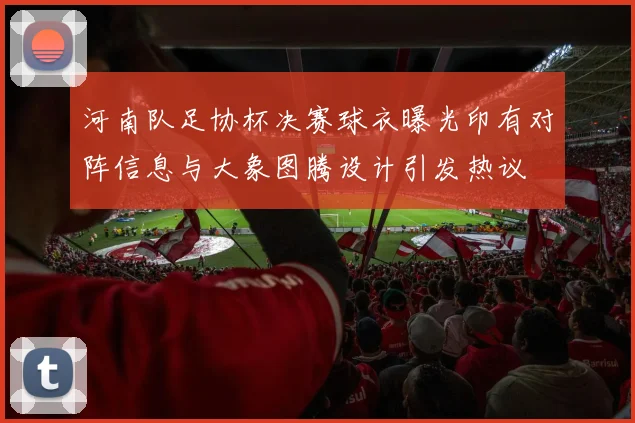 河南队足协杯决赛球衣曝光印有对阵信息与大象图腾设计引发热议